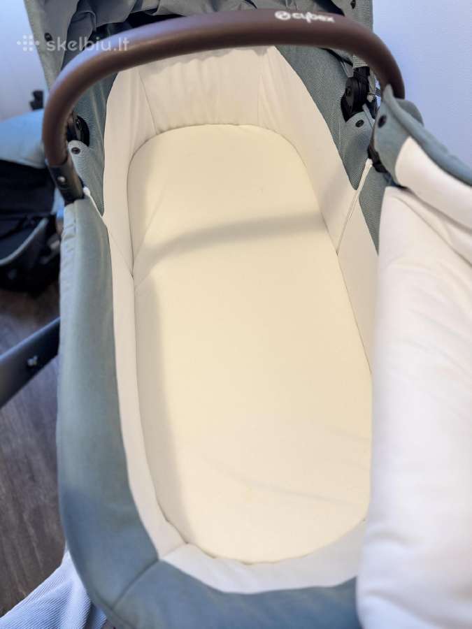 Cybex EOS Lux 2in1 vežimėlis su autokedute+isofix - nuotraukos Nr. 10
