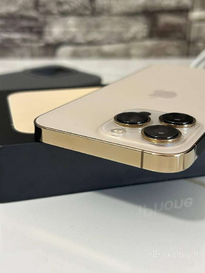 iPhone 13 Pro 256gb 79% Gold - nuotraukos Nr. 6