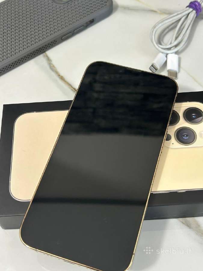 iPhone 13 Pro 256gb 79% Gold - nuotraukos Nr. 8