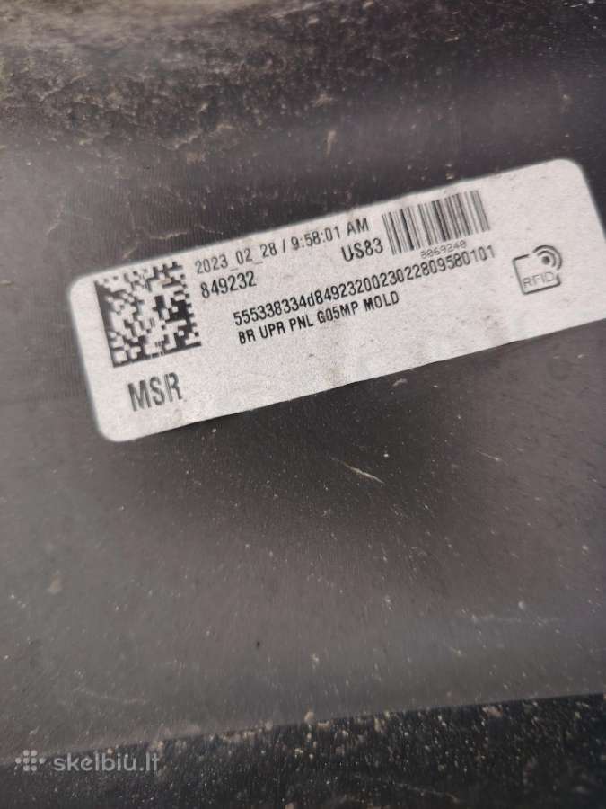 Dalys Bmw G 05 - nuotraukos Nr. 8
