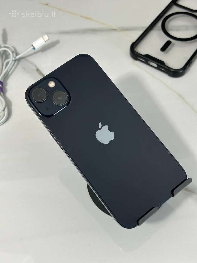 iPhone 13 128gb 79% Black - nuotraukos Nr. 4