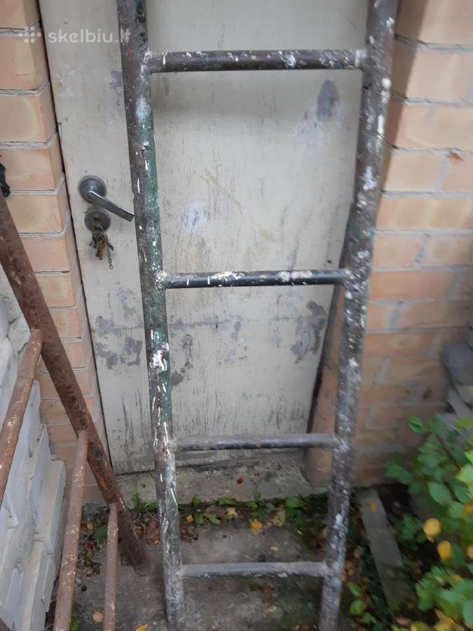 Kopėčios metalinės - nuotraukos Nr. 3