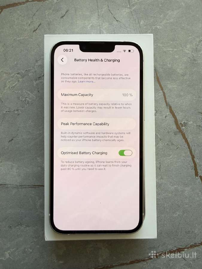 iPhone 14 128gb 100% - nuotraukos Nr. 10