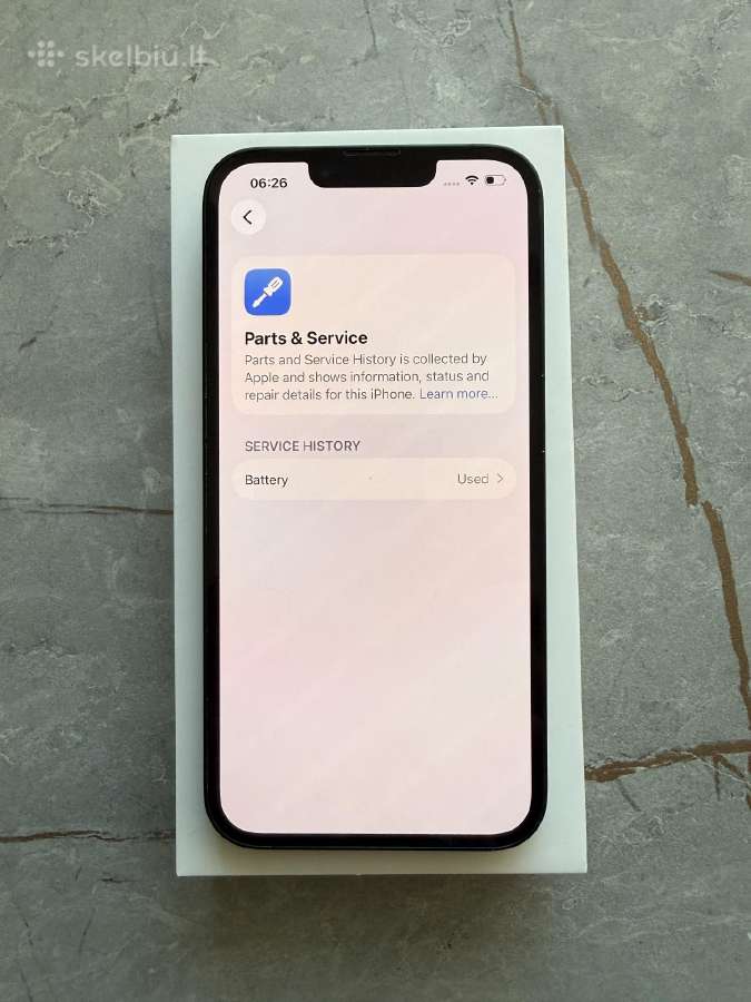 iPhone 14 128gb 100% - nuotraukos Nr. 8