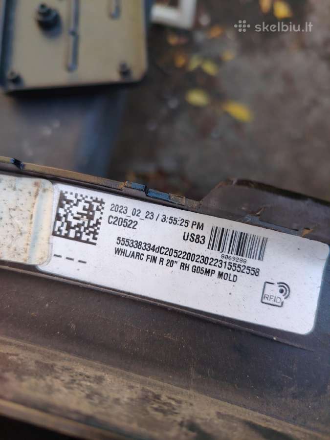 Dalys Bmw G 05 - nuotraukos Nr. 13
