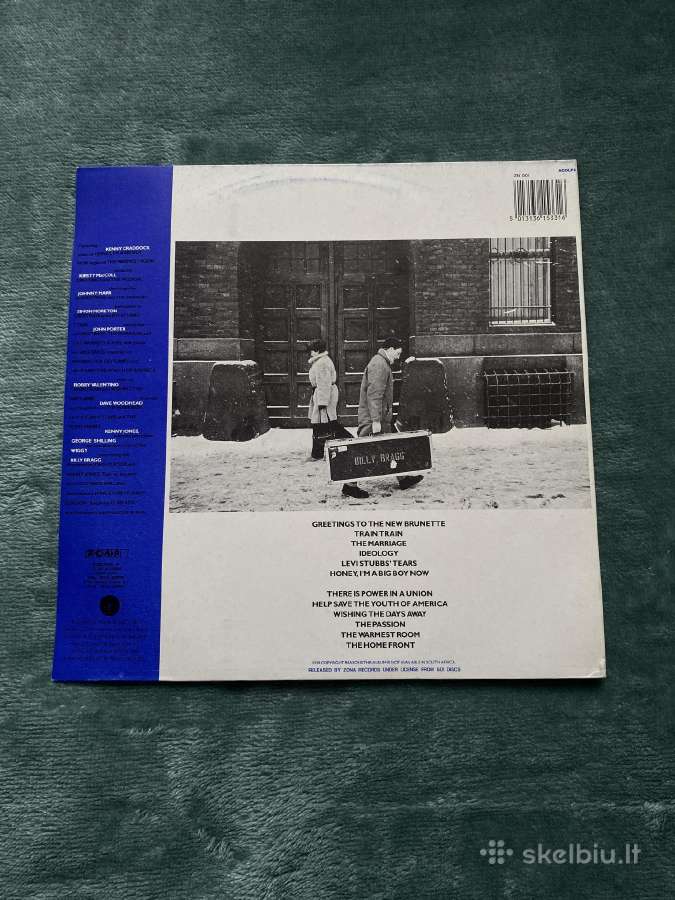 Billy bragg vinilinė plokštelė - nuotraukos Nr. 2