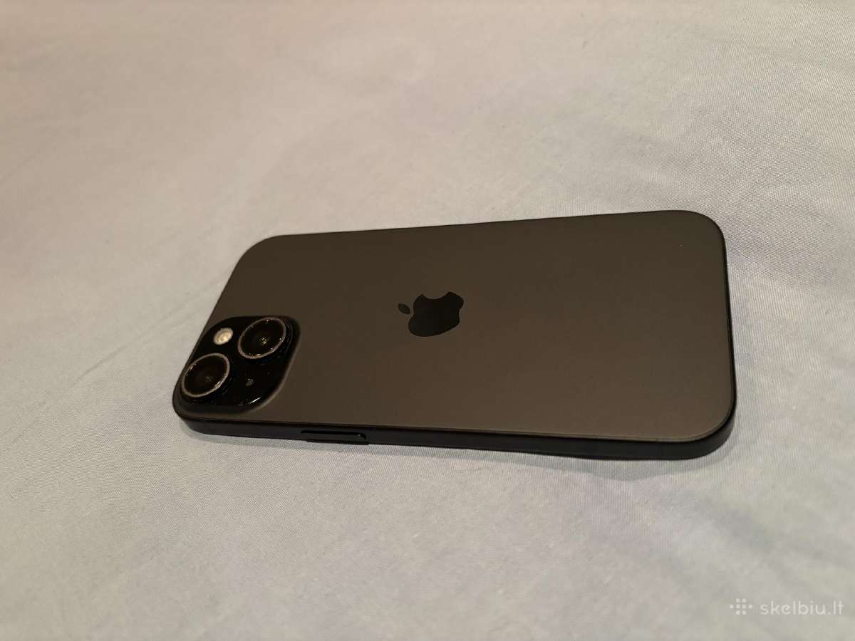iPhone 15 128gb Black - nuotraukos Nr. 3