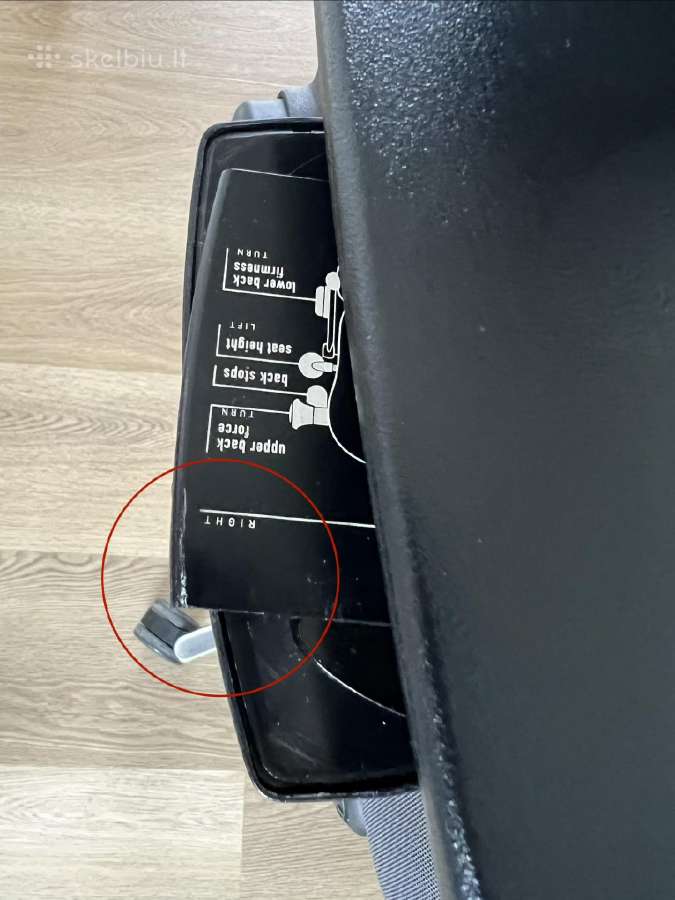 Steelcase Leap Task Chair Standard with headrest - nuotraukos Nr. 19