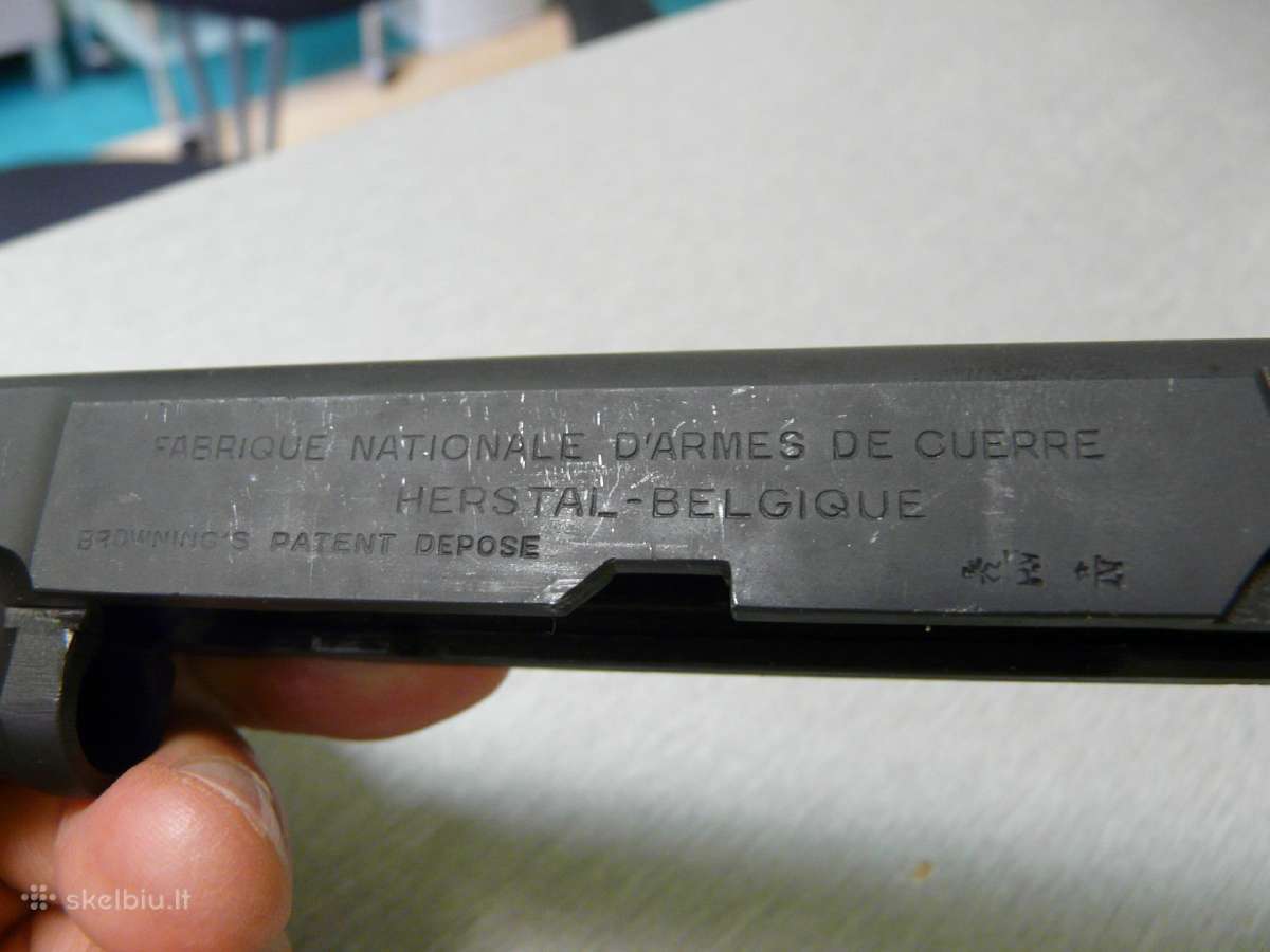 Pistoletas Browning Hi-power 1946 m. - nuotraukos Nr. 10