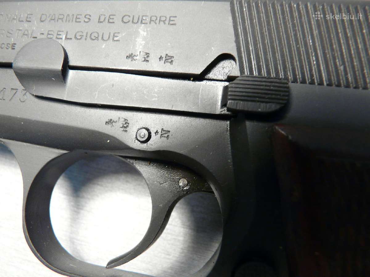 Pistoletas Browning Hi-power 1946 m. - nuotraukos Nr. 26
