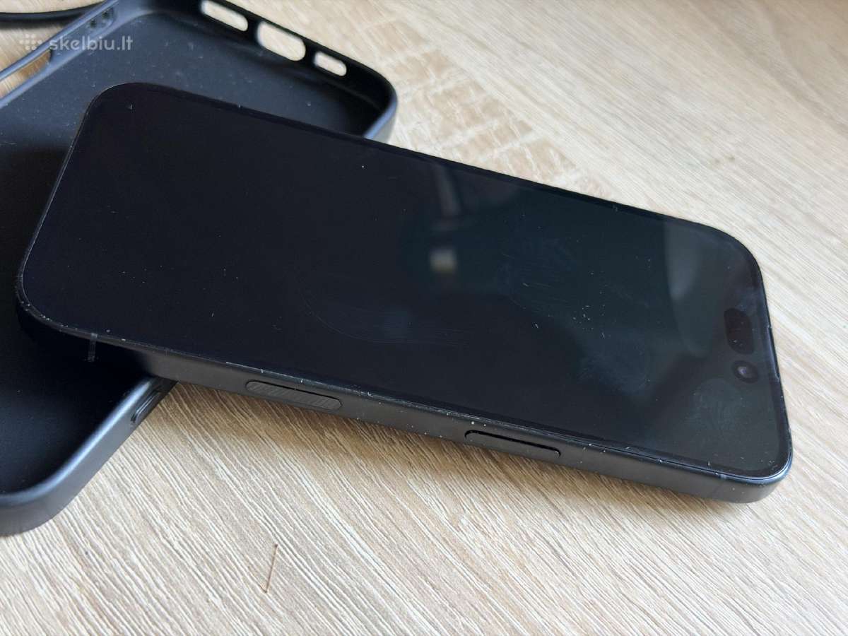 Juodas iPhone 16 128gb - nuotraukos Nr. 4
