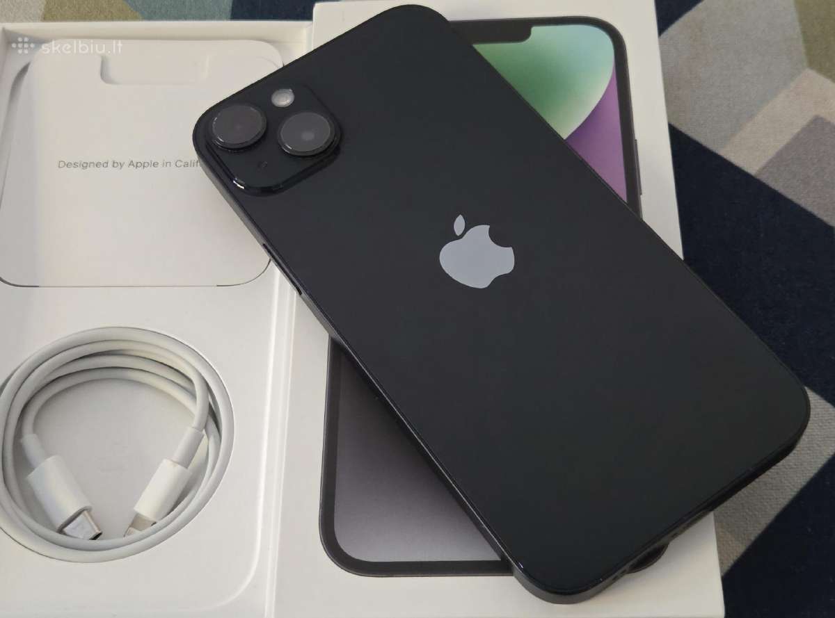 iPhone 14 plus midnight - nuotraukos Nr. 4