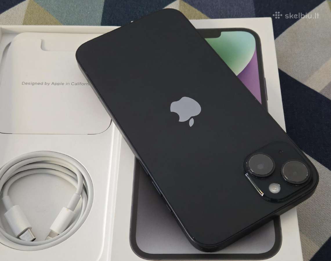 iPhone 14 plus midnight - nuotraukos Nr. 5