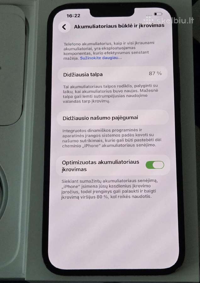 iPhone 14 plus midnight - nuotraukos Nr. 6