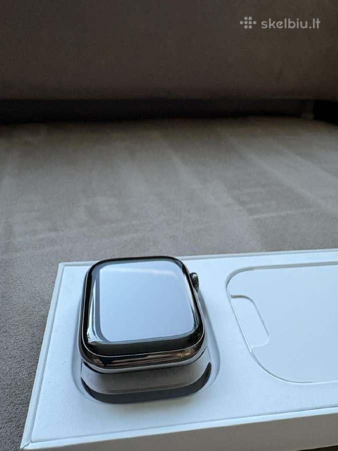 Apple Watch series 8 stainless steel 45 mm - nuotraukos Nr. 5