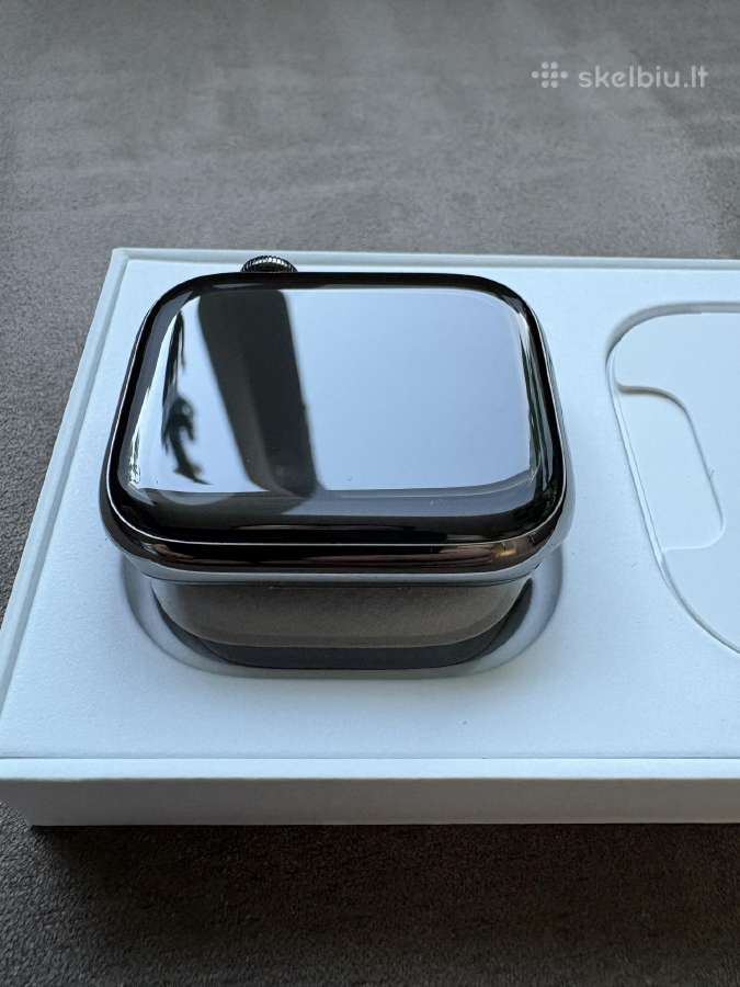 Apple Watch series 8 stainless steel 45 mm - nuotraukos Nr. 2