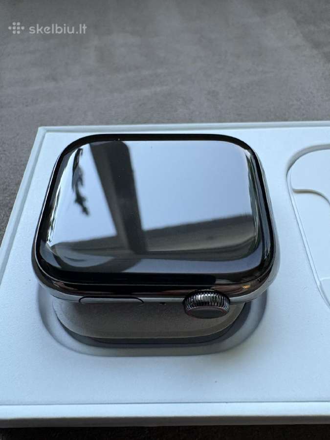Apple Watch series 8 stainless steel 45 mm - nuotraukos Nr. 4