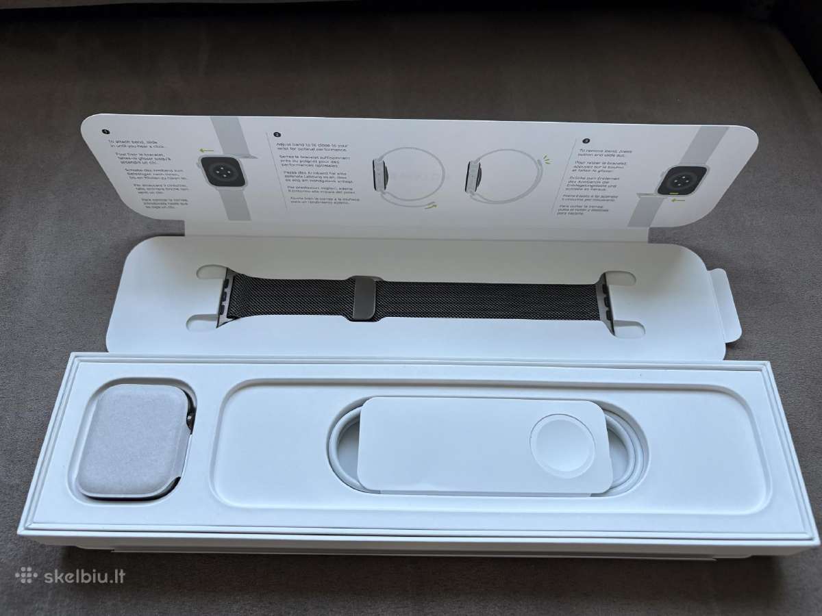 Apple Watch series 8 stainless steel 45 mm - nuotraukos Nr. 8