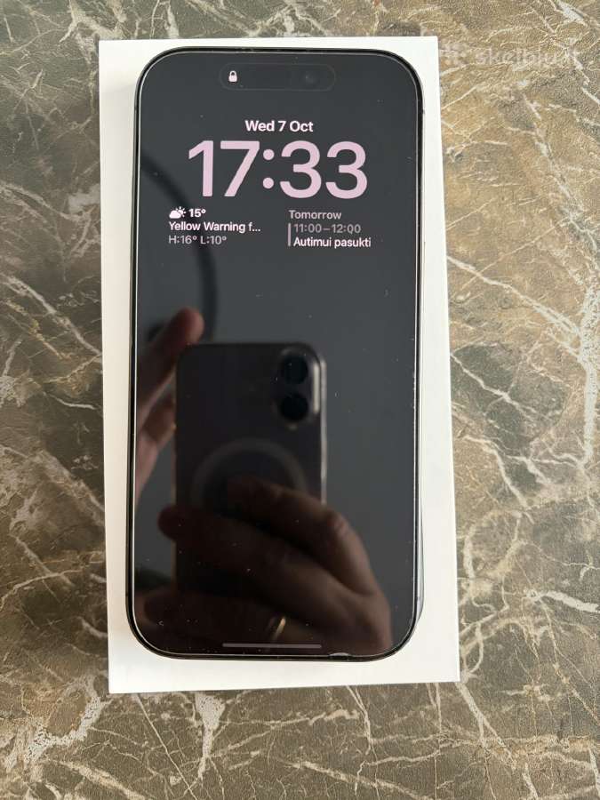 iPhone 17, Juodas 256gb - nuotraukos Nr. 2