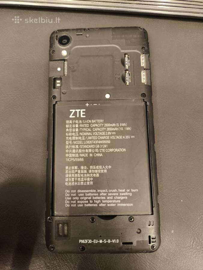 Zte Blade A5 2019 - nuotraukos Nr. 3