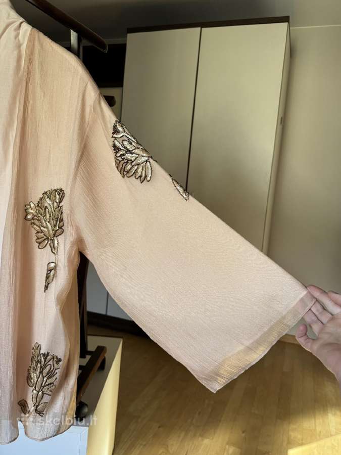 Zara puošnus siuvinėtas kimono m-l dydis - nuotraukos Nr. 8