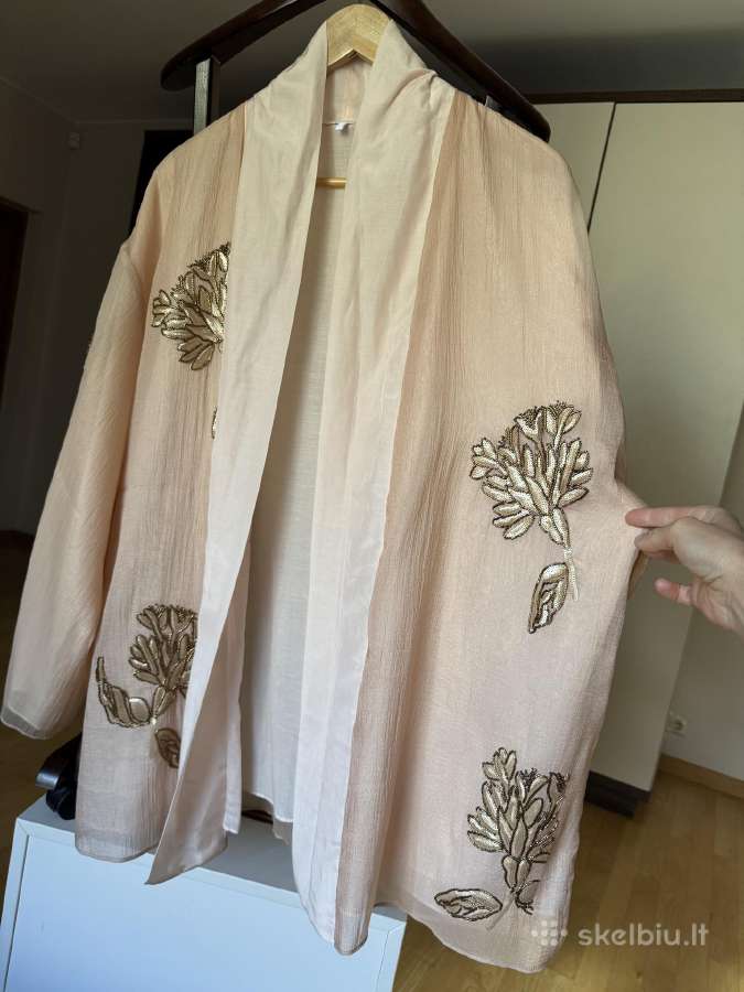 Zara puošnus siuvinėtas kimono m-l dydis - nuotraukos Nr. 11