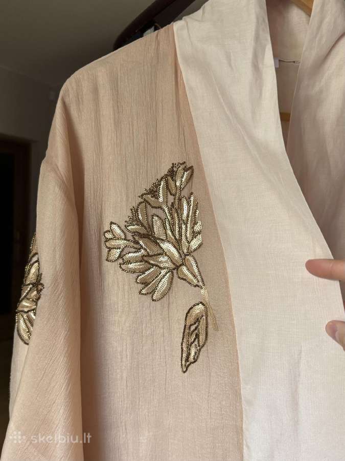 Zara puošnus siuvinėtas kimono m-l dydis - nuotraukos Nr. 14