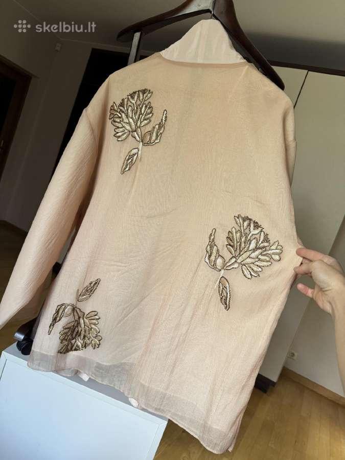Zara puošnus siuvinėtas kimono m-l dydis - nuotraukos Nr. 18