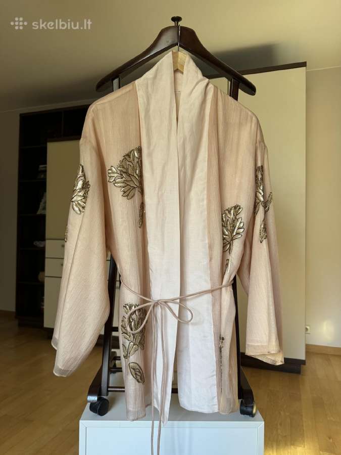 Zara puošnus siuvinėtas kimono m-l dydis - nuotraukos Nr. 23