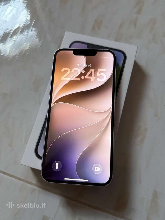 iPhone 14 128gb Purple - nuotraukos Nr. 2