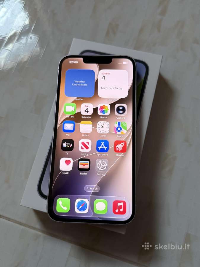 iPhone 14 128gb Purple - nuotraukos Nr. 3