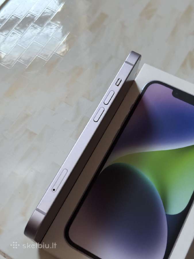 iPhone 14 128gb Purple - nuotraukos Nr. 5