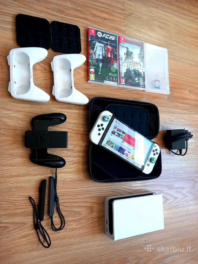 Switch oled su priedais - nuotraukos Nr. 2