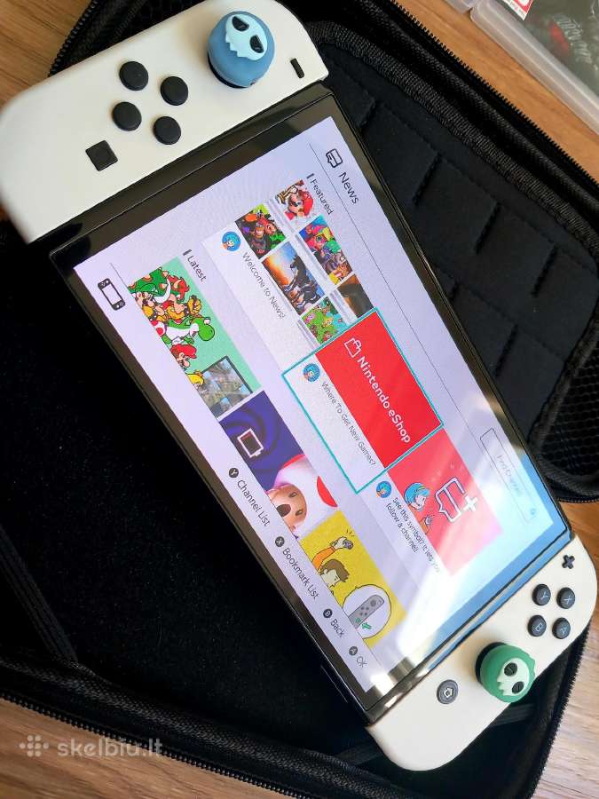Switch oled su priedais - nuotraukos Nr. 3