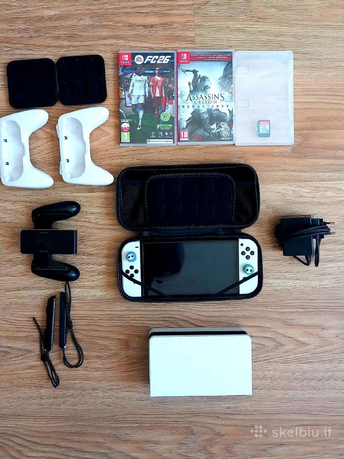 Switch oled su priedais - nuotraukos Nr. 12