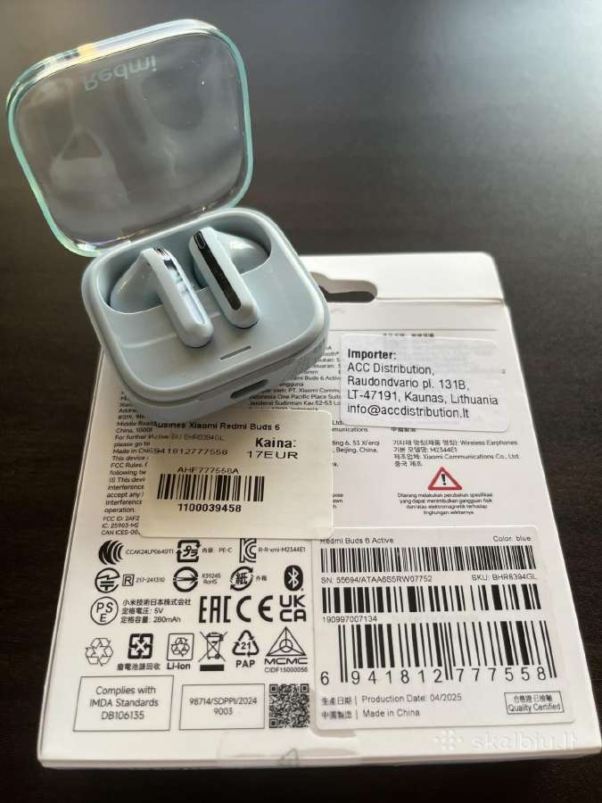 Redmi buds 6 active - nuotraukos Nr. 3