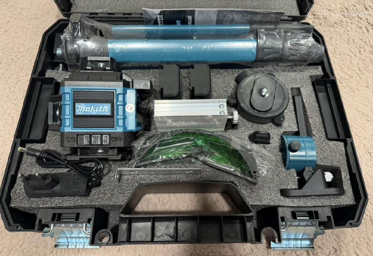 Statybinis lazeris (Makita) nivelyras 16 linijų - nuotraukos Nr. 2