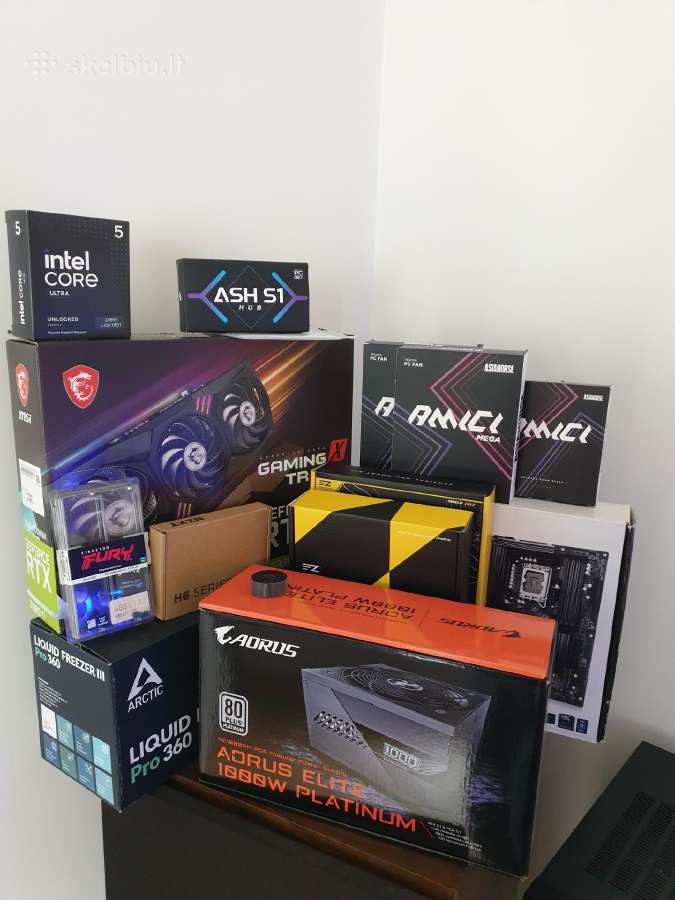 Galingas Gaming Pc – Rtx 3080 Ti + Core Ultra 5 - nuotraukos Nr. 9