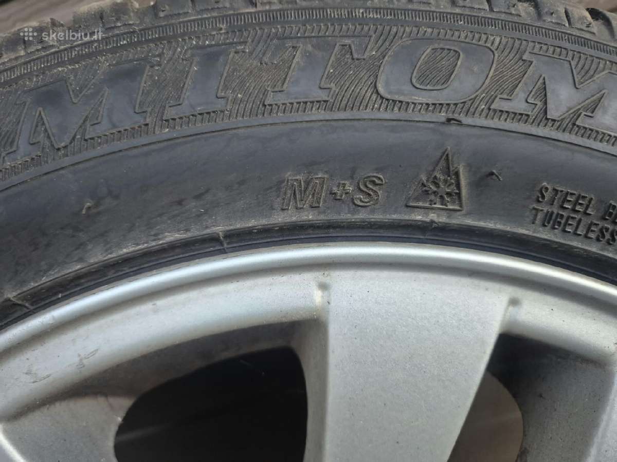 Bmw 205/55 R16 žieminės padangos su ratlankiais - nuotraukos Nr. 6