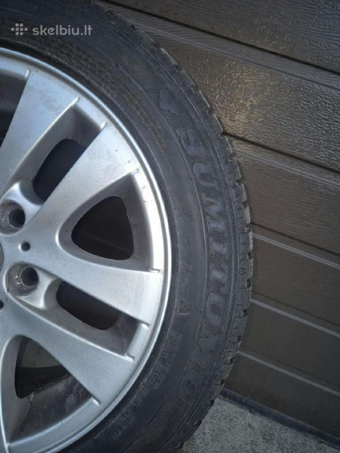 Bmw 205/55 R16 žieminės padangos su ratlankiais - nuotraukos Nr. 7