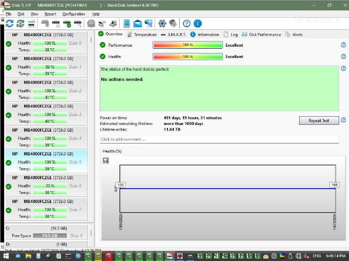 Mb4000fczgl St4000nm0025 4tb Sas - nuotraukos Nr. 7