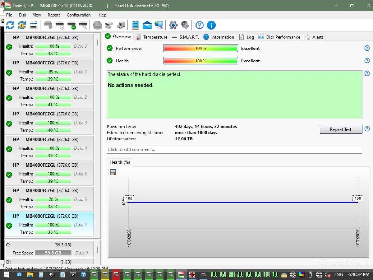 Mb4000fczgl St4000nm0025 4tb Sas - nuotraukos Nr. 9