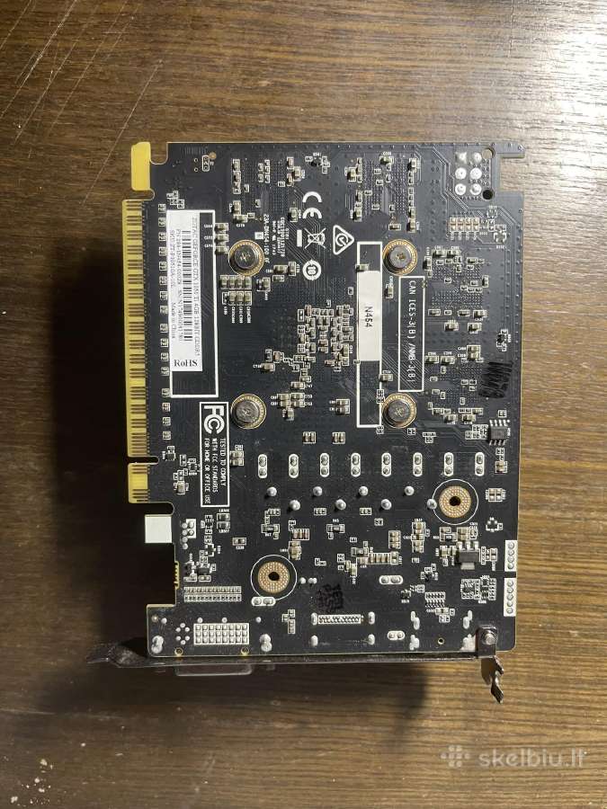 Gpu Geforce Gtx 1050 Ti 4gb Ddr5 - nuotraukos Nr. 2