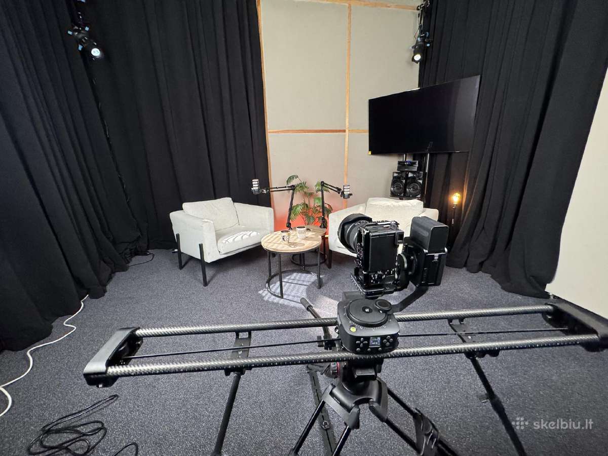 Filmavimas, Video podcast studija, transliacijos - nuotraukos Nr. 2