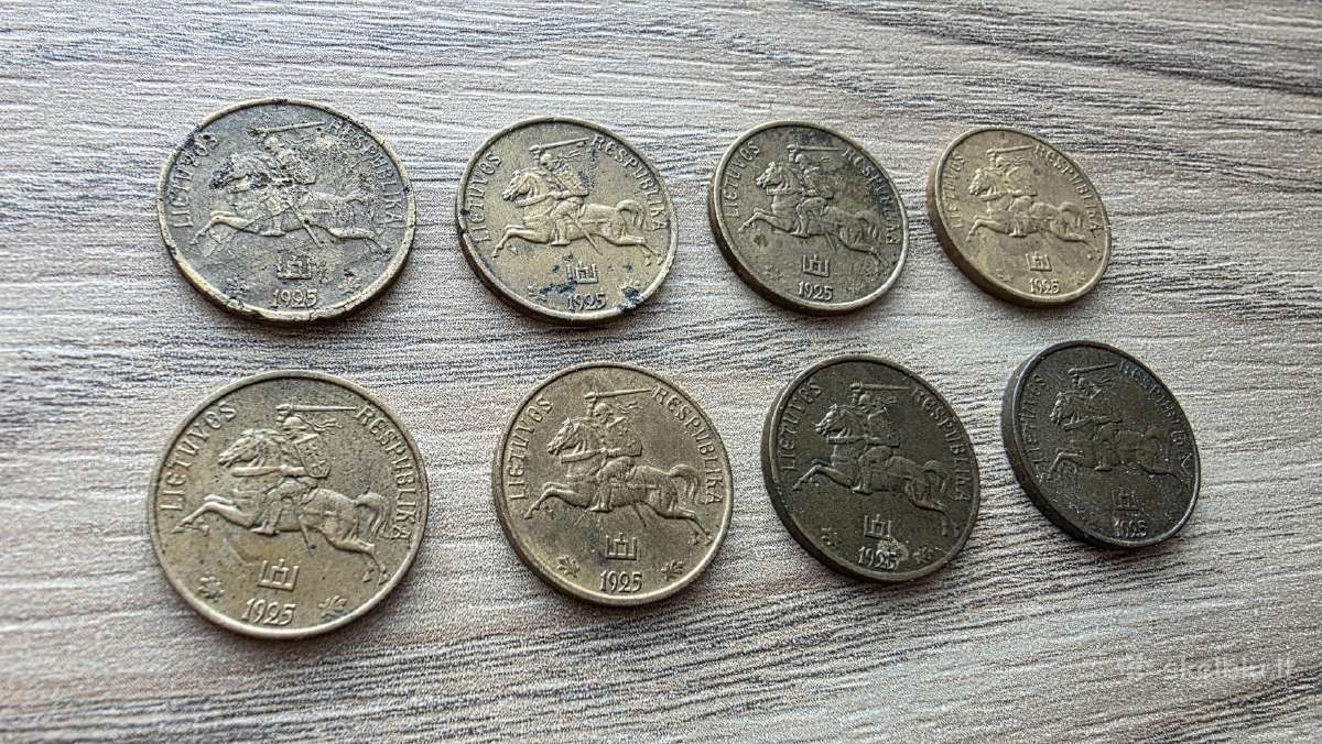 1925 metų smetoniški 1 centai - nuotraukos Nr. 6