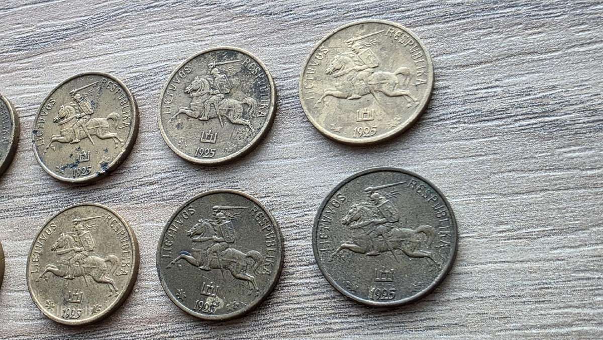 1925 metų smetoniški 1 centai - nuotraukos Nr. 7
