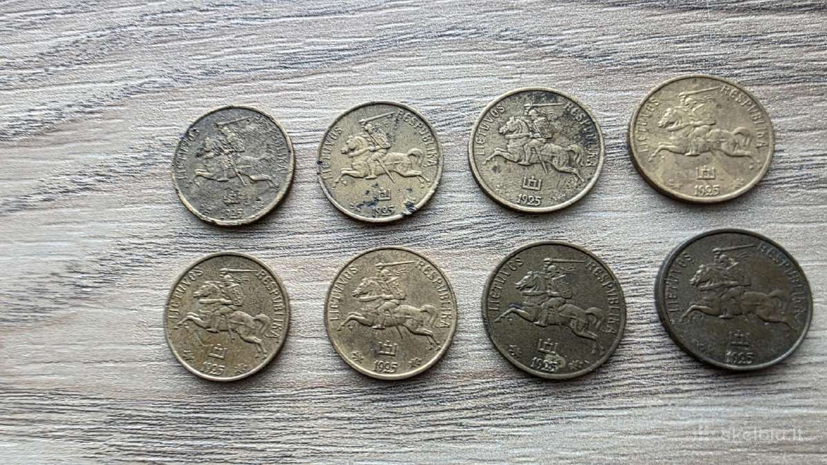 1925 metų smetoniški 1 centai - nuotraukos Nr. 8