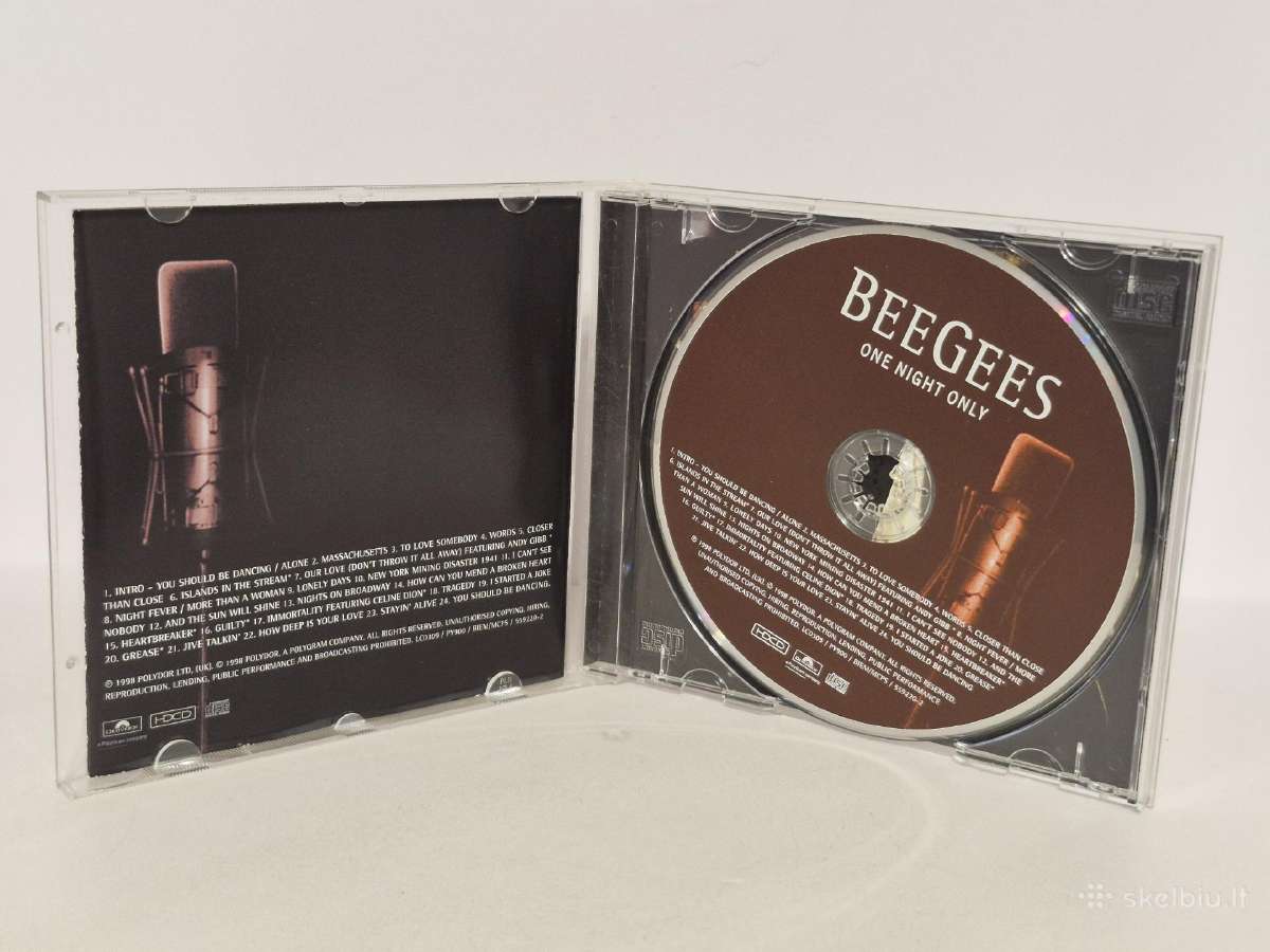 Audio CD Bee Gees – One Night Only - nuotraukos Nr. 2
