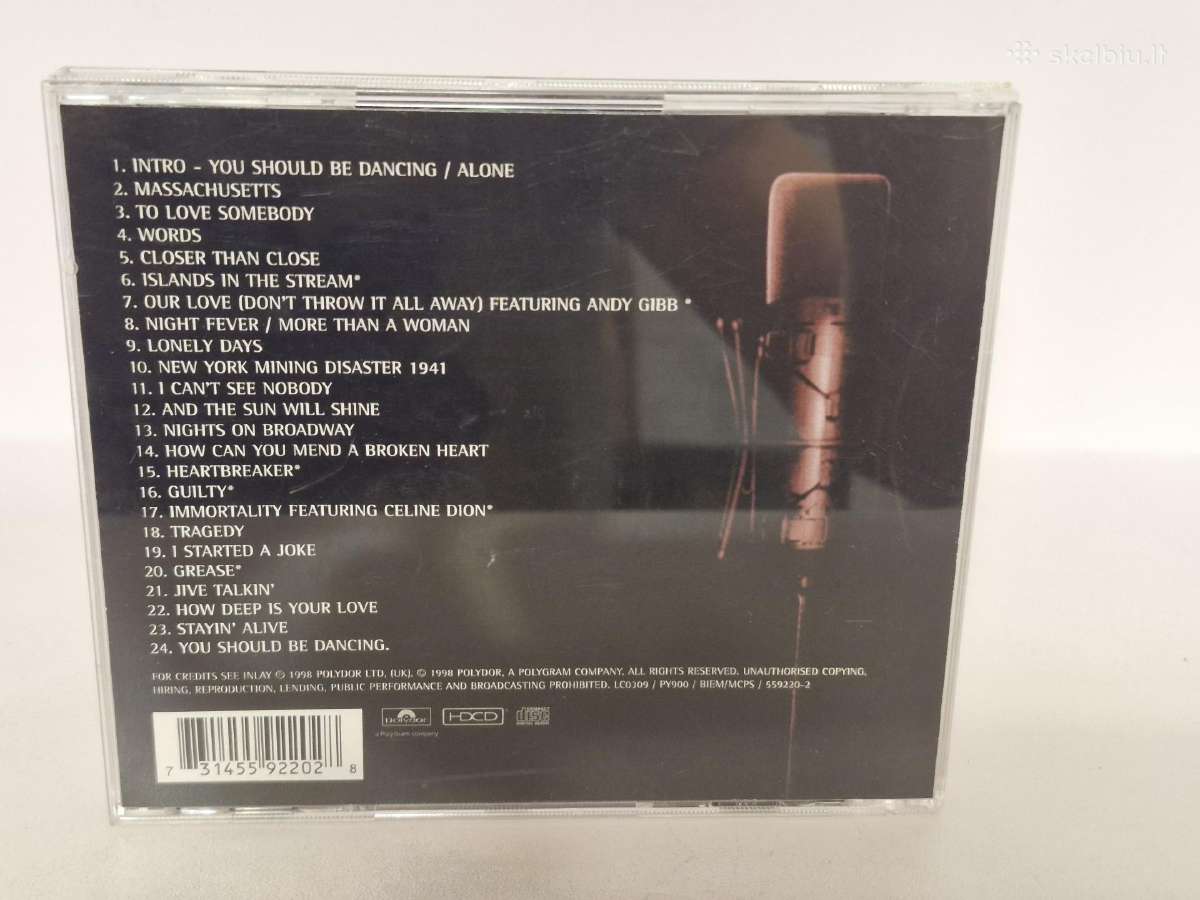 Audio CD Bee Gees – One Night Only - nuotraukos Nr. 6