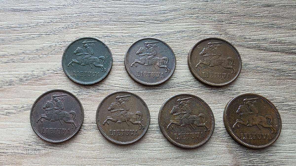 1936 metų 2 smetoniški centai - nuotraukos Nr. 5